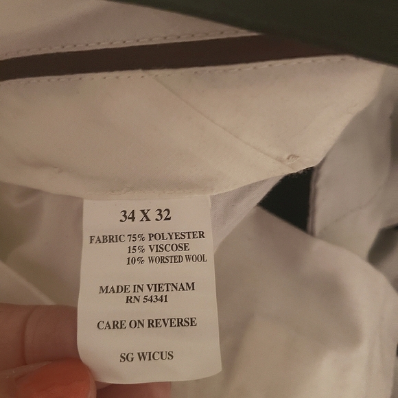 πMens Black Dress Pantsπ - Picture 6 of 7